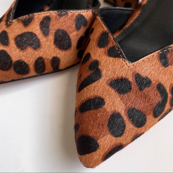 NWT Express Cheetah Ankle Strap Sandals - Picture 4 of 13